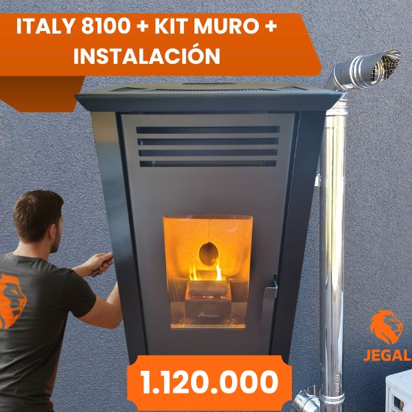 Italy 8100 + Kit Muro + Instalación Profesional + Envío