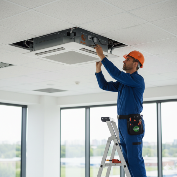 Instalación Profesional Aire Acondicionado Tipo Cassette (18.000 – 36.000 BTU)